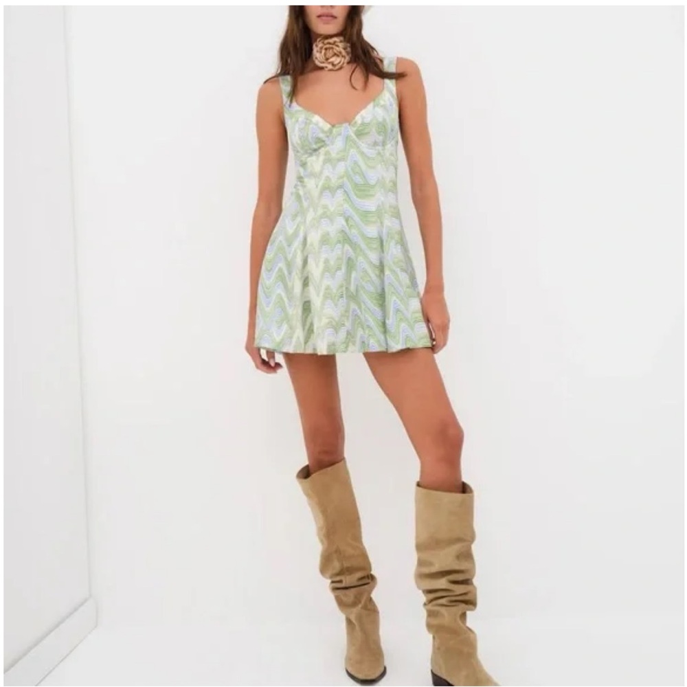 NWT For Love and Lemons Yori Mini Dress